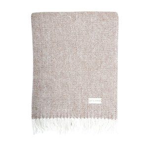 Sferra Merlot 100% Cotton Decorative Throw Blanket